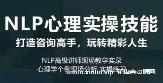 《NLP心理实操技能》