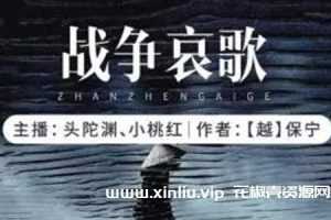 头陀渊《战争哀歌》有声小说[M4A/ 80.3 MB]百度云网盘下载
