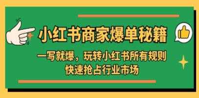 《小红书商家爆单秘籍》