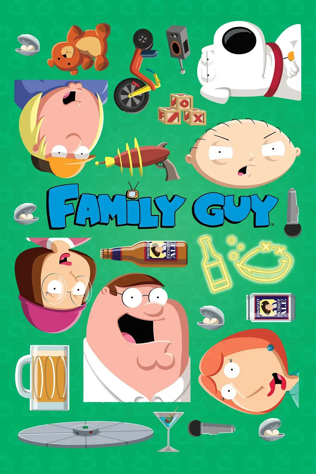 动画/动漫《恶搞之家 第二十二季/Family Guy Season 22》全集1080P超高电影清视频合集英语中字[MP4/2.18GB]百度云网盘下载，英语发音中文字幕，已做压缩处理，百度网盘下载后解压使用，文件大小2.18GB。